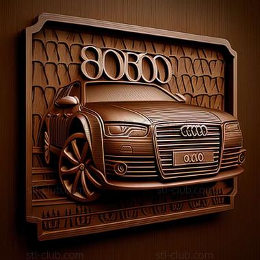 3D мадэль Audi A6 C6 (STL)